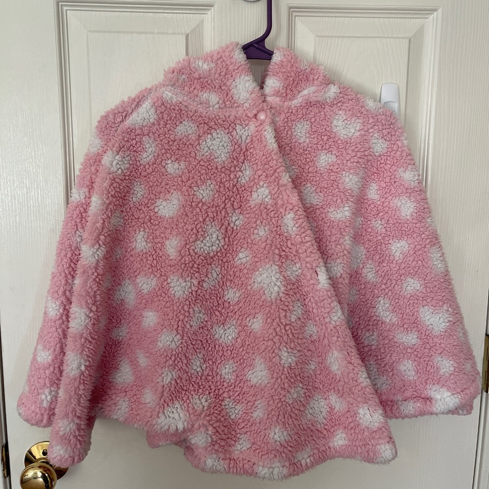 Pajama fluffy puncho
